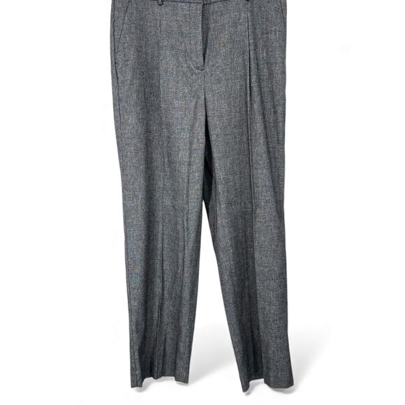 Talbots | 8 | Bristol Pants Linen Blend Trouser Straight Leg 27" Inseam Ankle - Picture 3 of 7